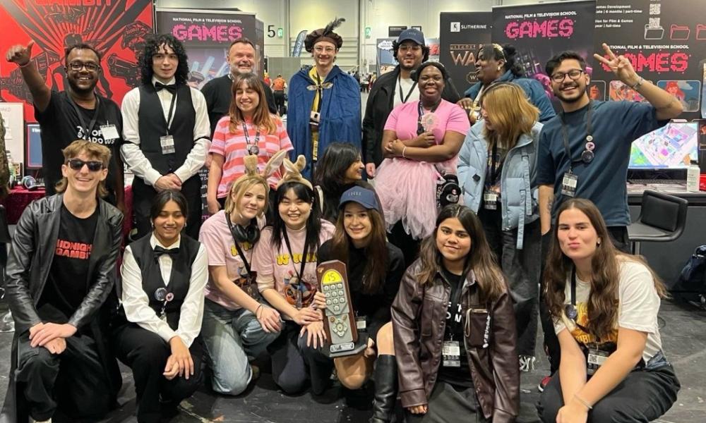NFTS Games students attend EGX 2025
